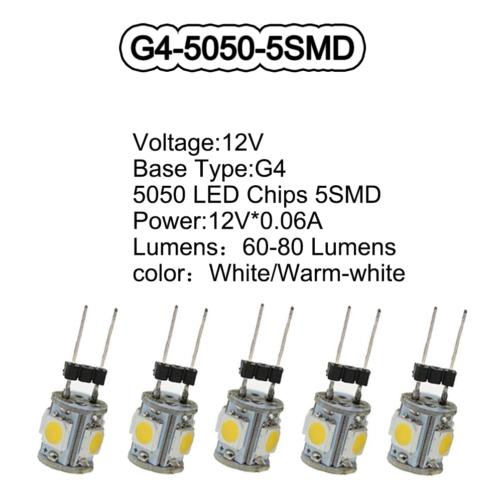 10 Buah DC12V G4 5050 5 SMD LE - Home Improvement Cars ulasan dan harga