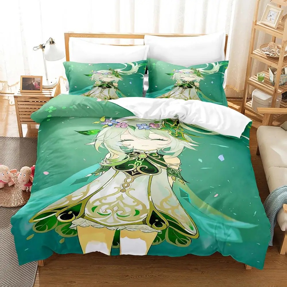 Set Sprei Baru Nahida Genshin  - Home Improvement Game ulasan dan harga